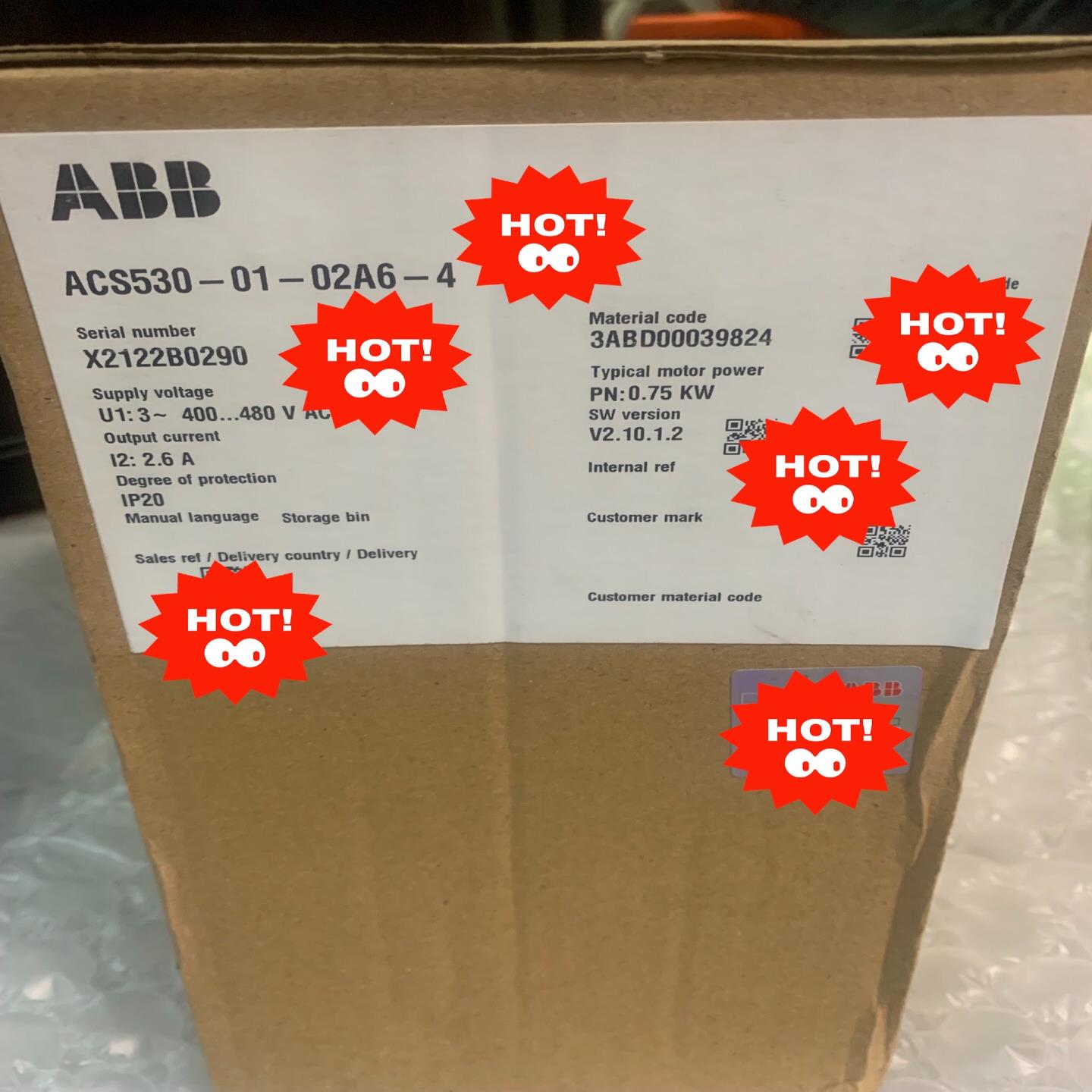 ACS530-01-02A6-4 全新原装正品议价2
