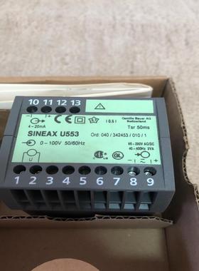 西门子SINEAX U553 0-100V 50/60HZ