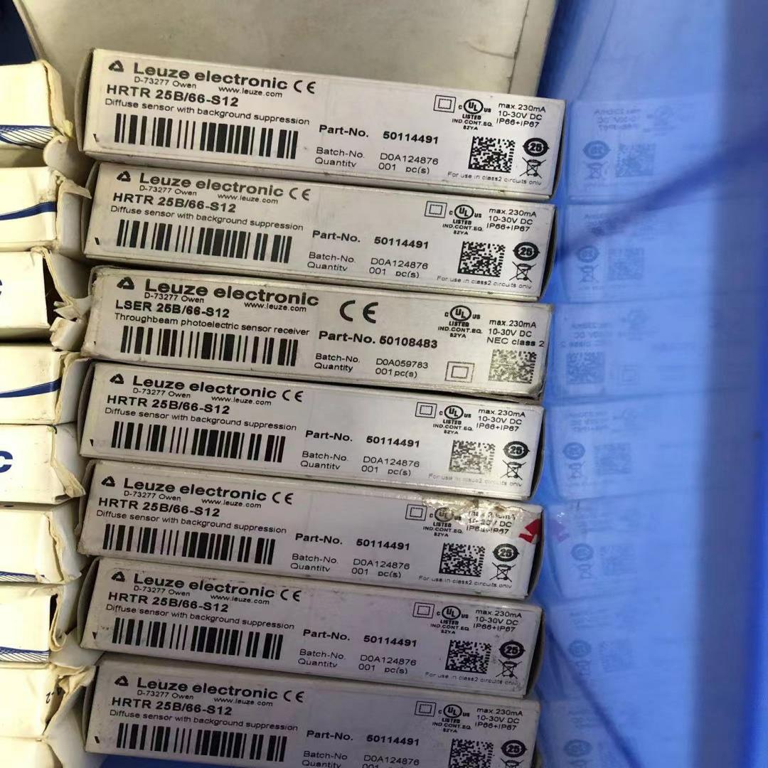 全新原装正品劳易测光电传感器HRTR 25/B/66-S12