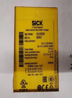 继电器全新原装 SICK UE10-30S2D0，UE10-