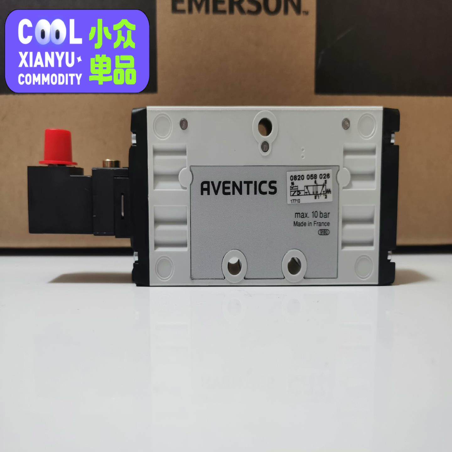 全新安沃驰Aventics电磁阀0820058026，豪迈封
