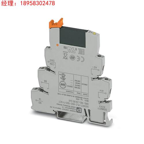菲尼克斯固态继电器模块 - PLC-OSC- 24DC/ 24DC/ 2 - 2966634