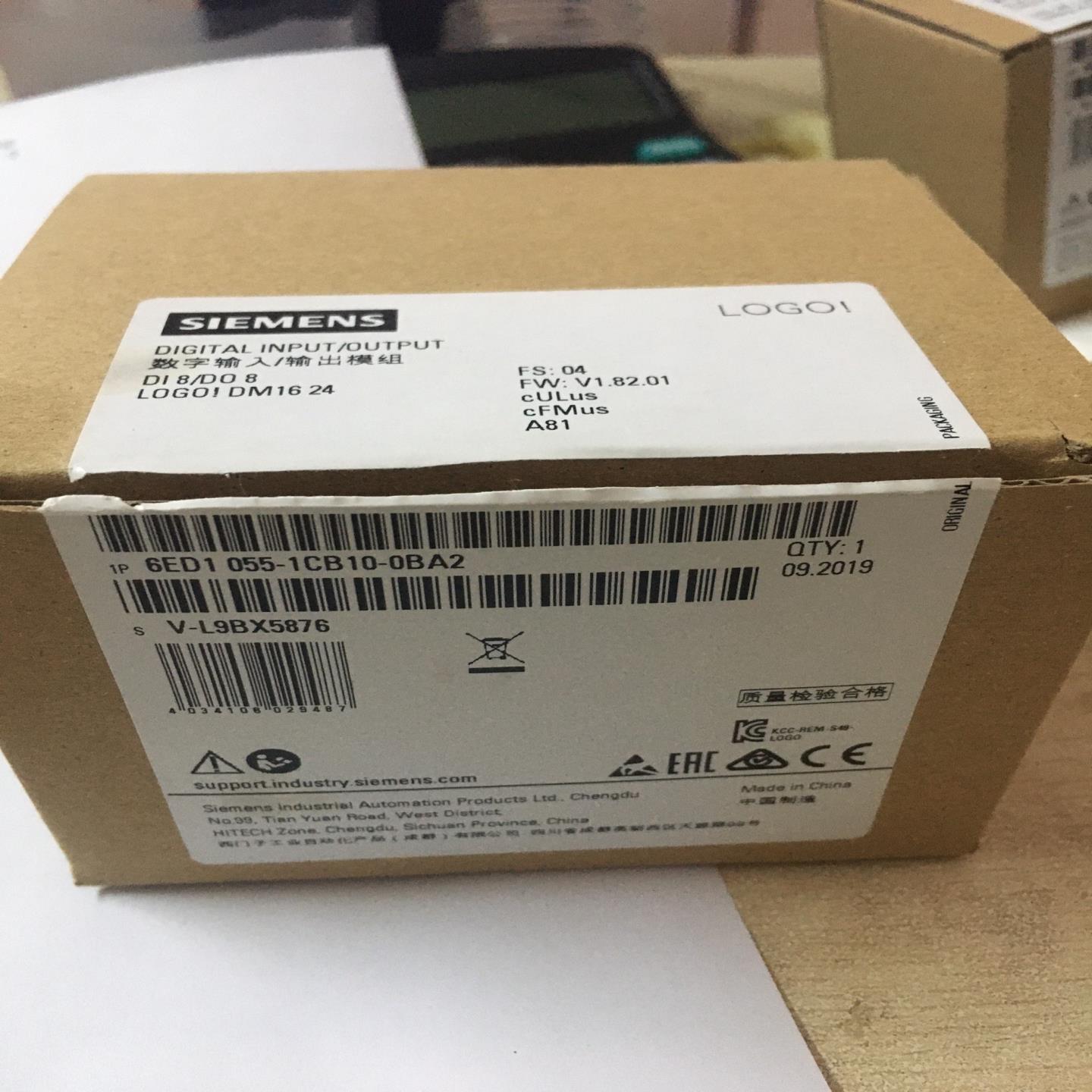 6ED1055-1CB10-0BA2（全新仅拆封条）逻辑控制