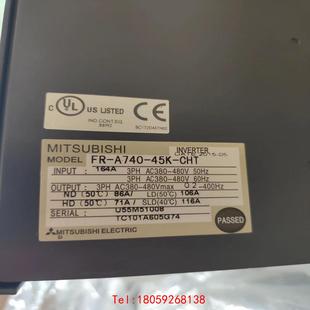 非标价 CHT 45K 三菱变频器 A740