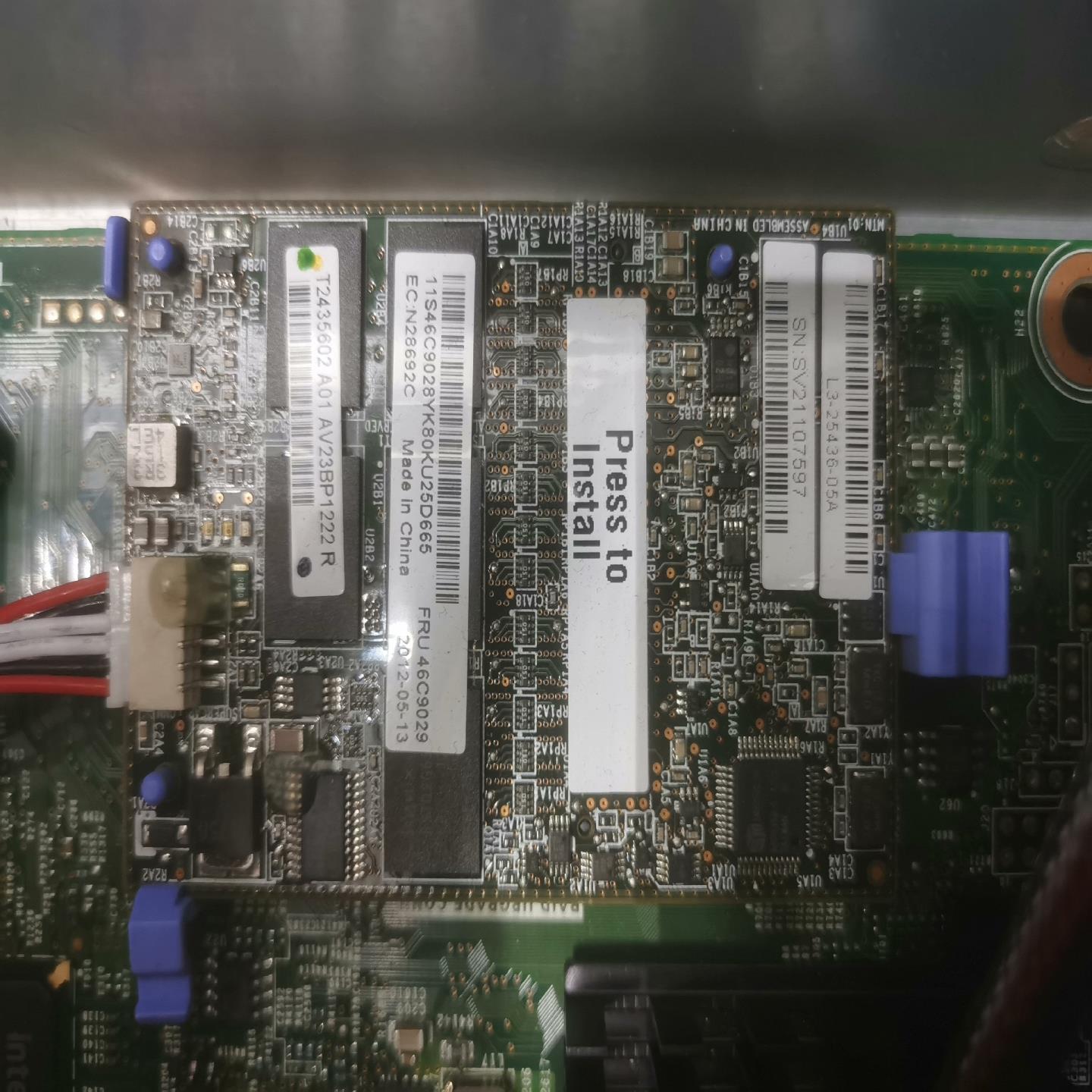 IBM X3650M4 1G缓存卡电池L3-25436-05