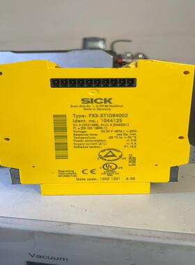 【工控自动化】施克FX3-XTIO84002货号1044125继电器，拆机议价