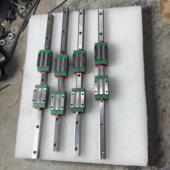 50元 成色不错 一个带两个 图片为实物 台湾上银15轨道滑块