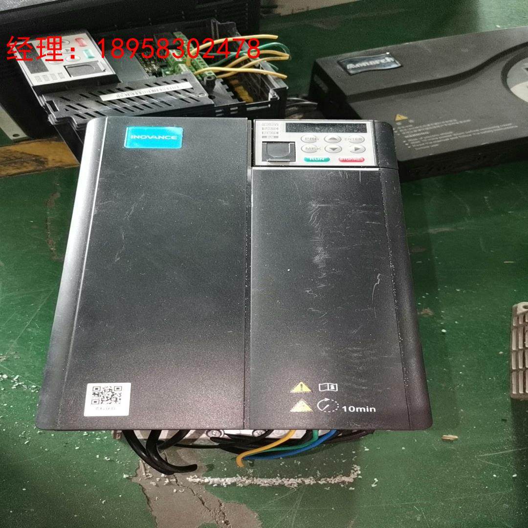 汇川MD310T7.5B变频器，二手拆机，成色如图，原装无修