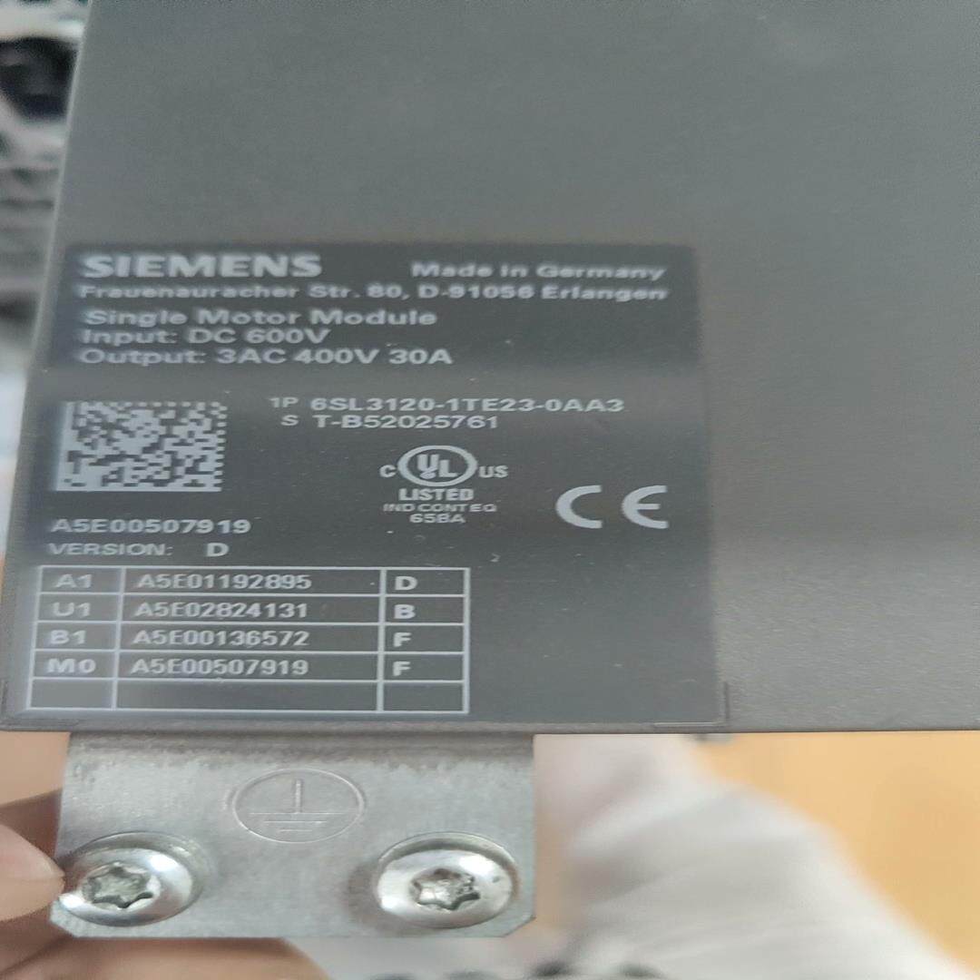 （设备配件）6SL3120-1TE23-0AA3西门子30A驱动器
