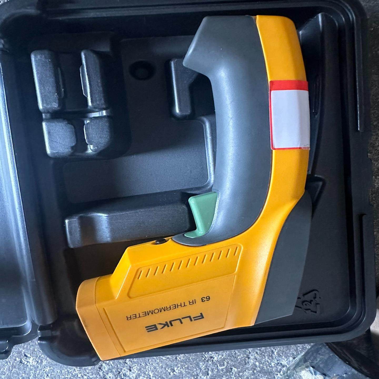 [德峰]FLUKE福禄克63 工业测温仪测温枪红外线温度计，电池没电图片