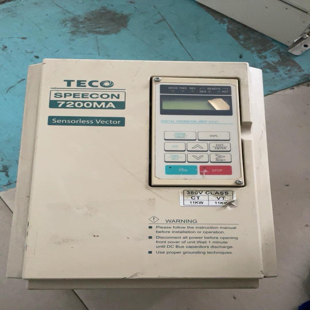 东7200MA变频器，380V/11kw，功能，实物拍