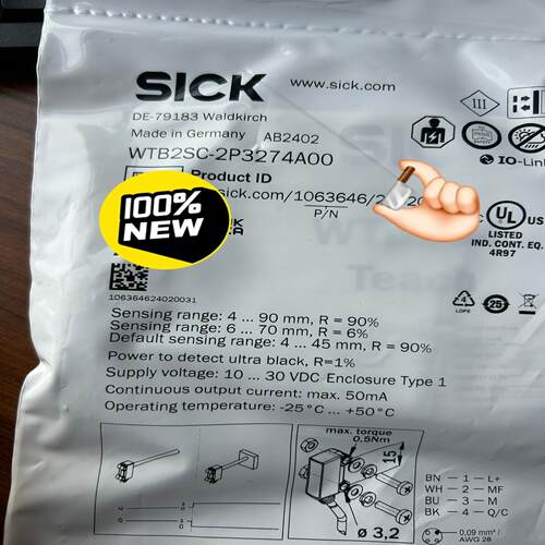 WTB2SC-2P3274A00 西克传感器