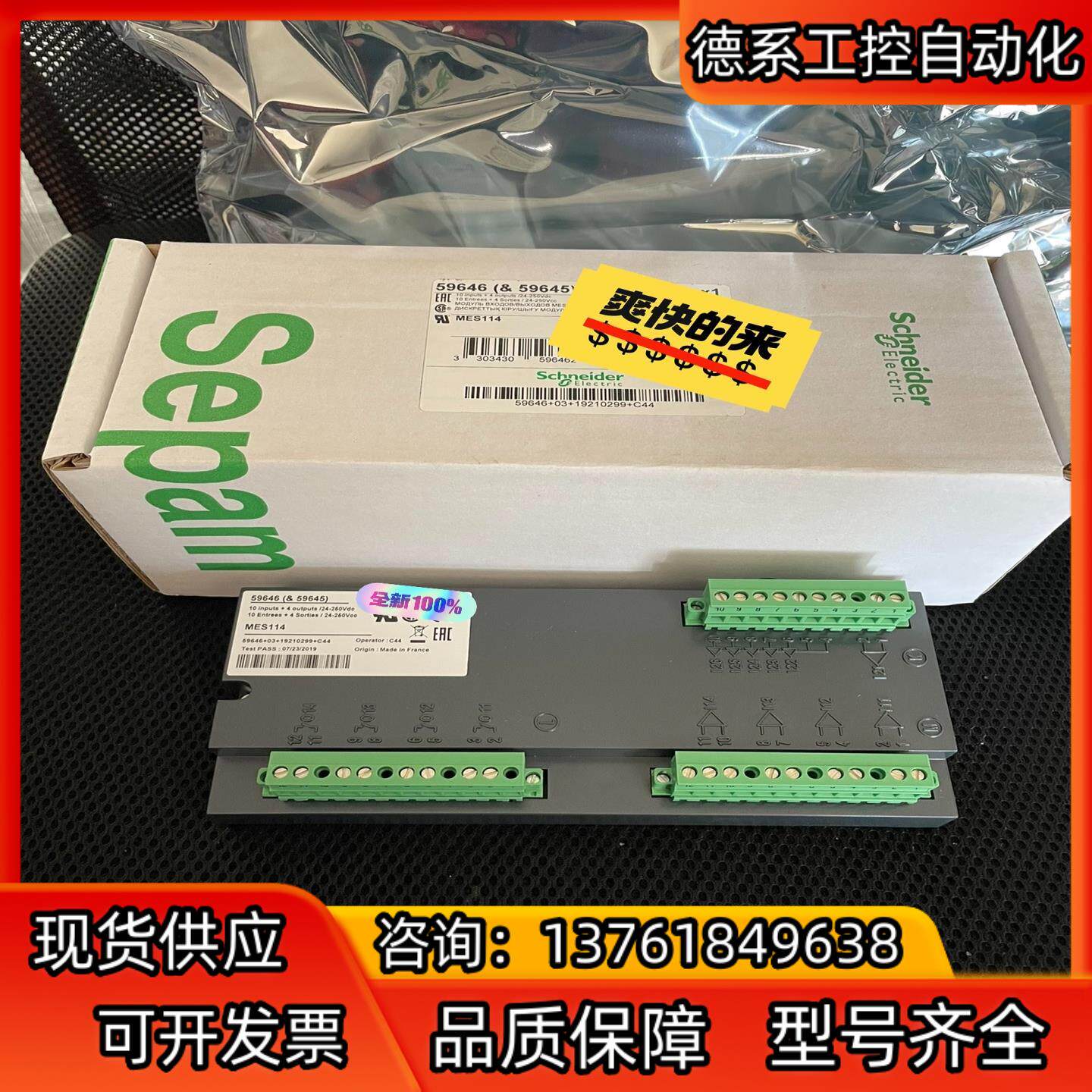 59646（&59645）MES114  Sepam