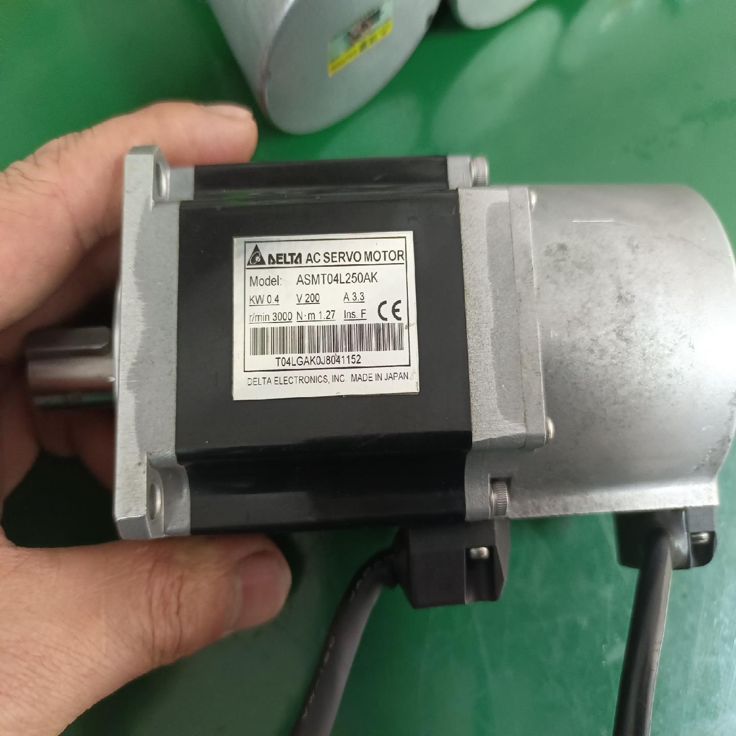 （设备配件）台达伺服电机ASMT04L250AK 400W