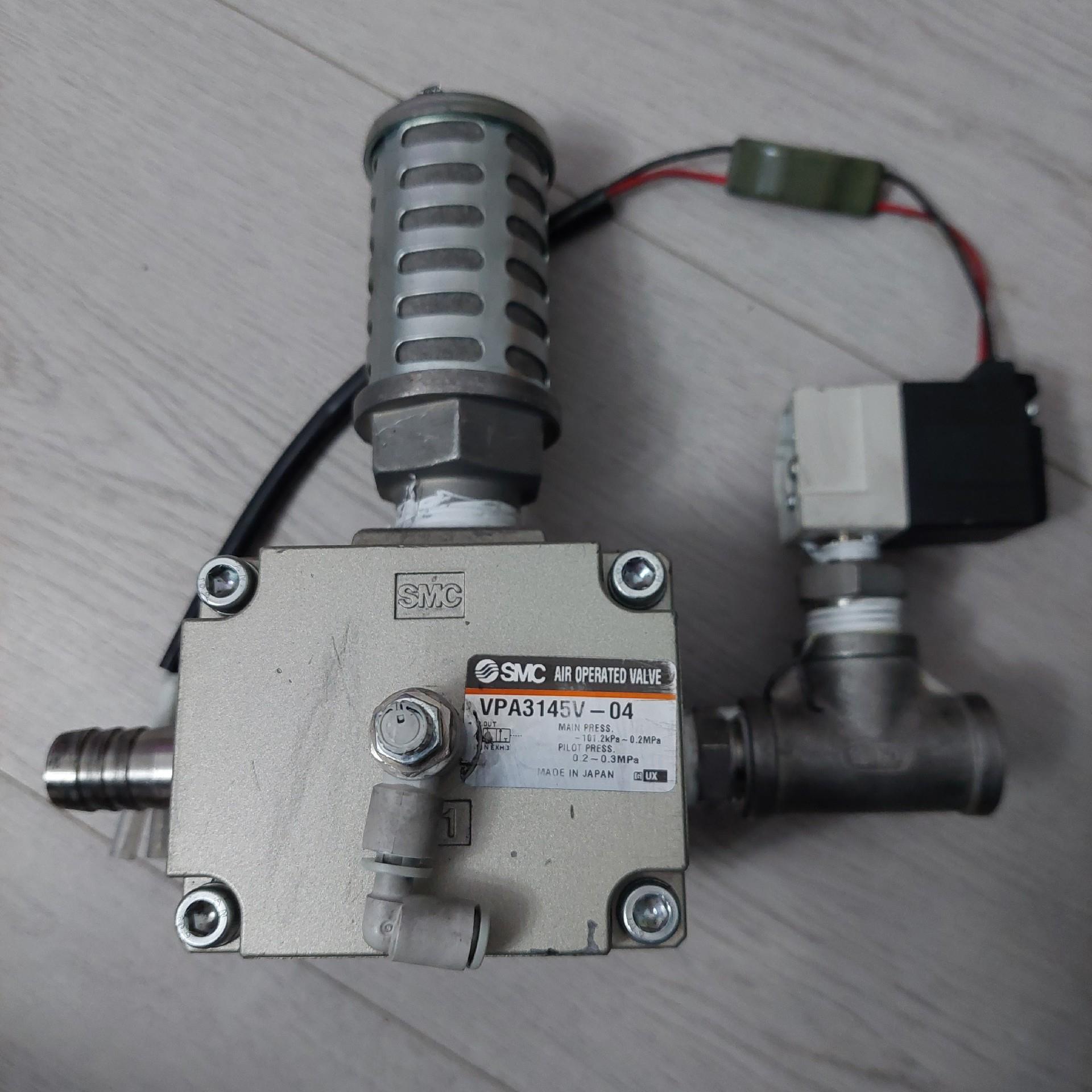 SMC气控阀VPA3145V-04带消声器。拆机。成色实拍见