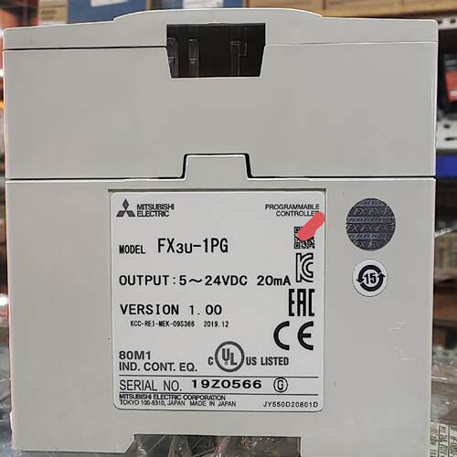 FX3U－1PG，原装，实物拍照，功能完好