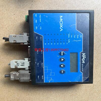 【荣强工控】摩莎 MOXA NPort 5610-8-DT-J 串口服务