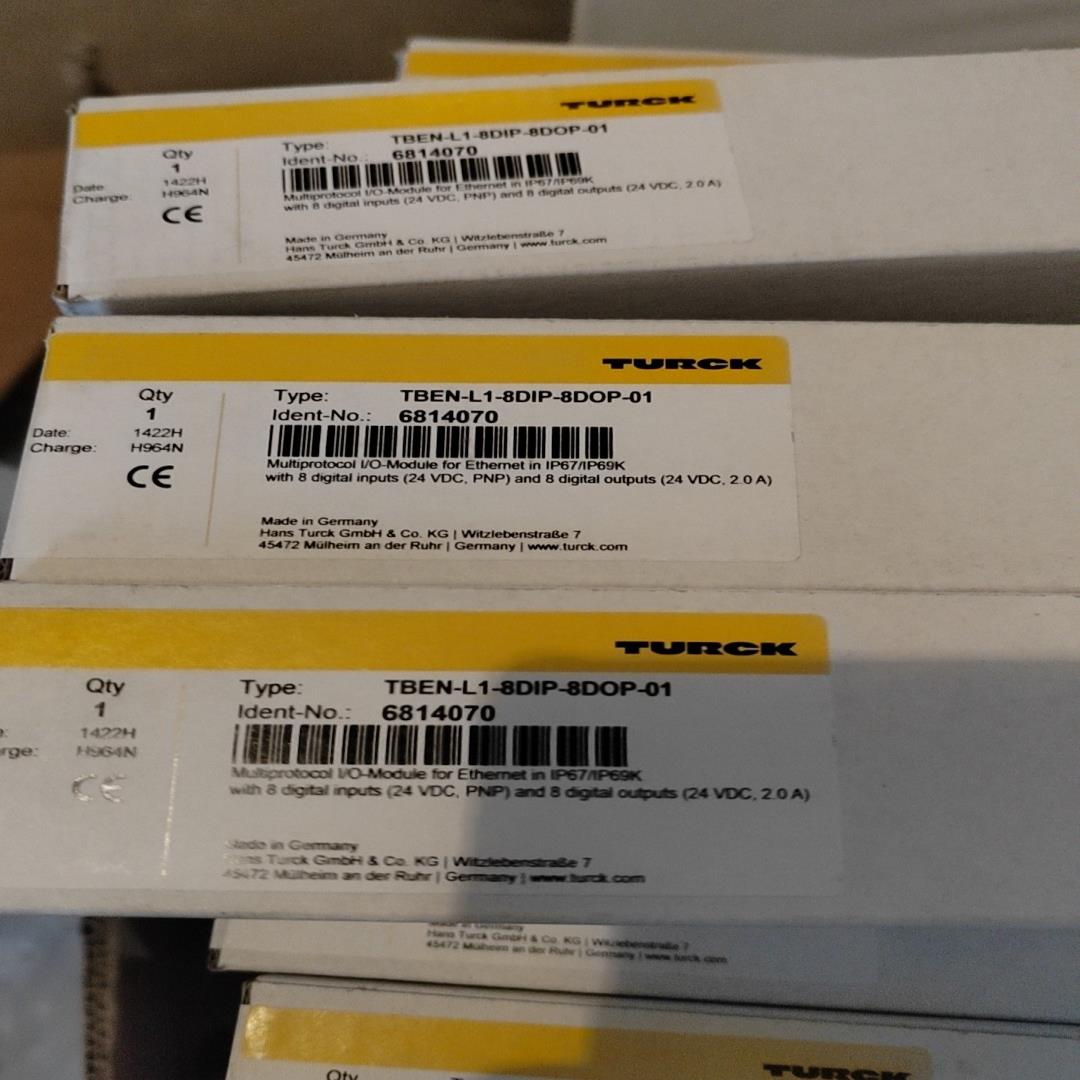 图尔克TURCK现场I/O模块,8/8DIO