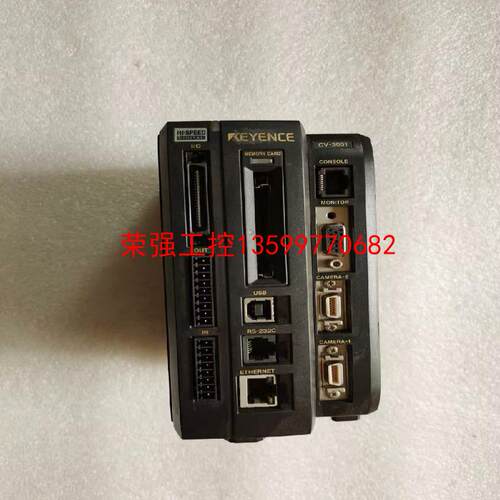 【荣强工控】拆机基恩士，CV-3001，实物拍摄，功能包好。