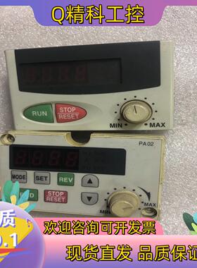 现货变频器操作面板FR-PA02原装正面是吃的会别纠