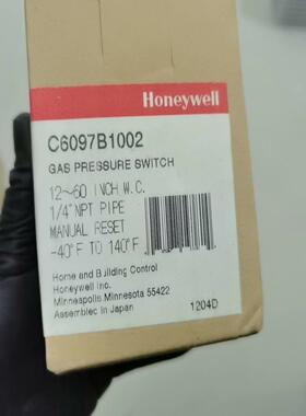 Honeywell霍尼威尔C6097B1044