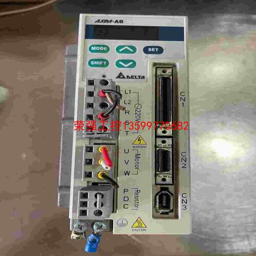 【荣强工控】台达AB驱动400瓦ASD-A0421-AB，电机ECMA-