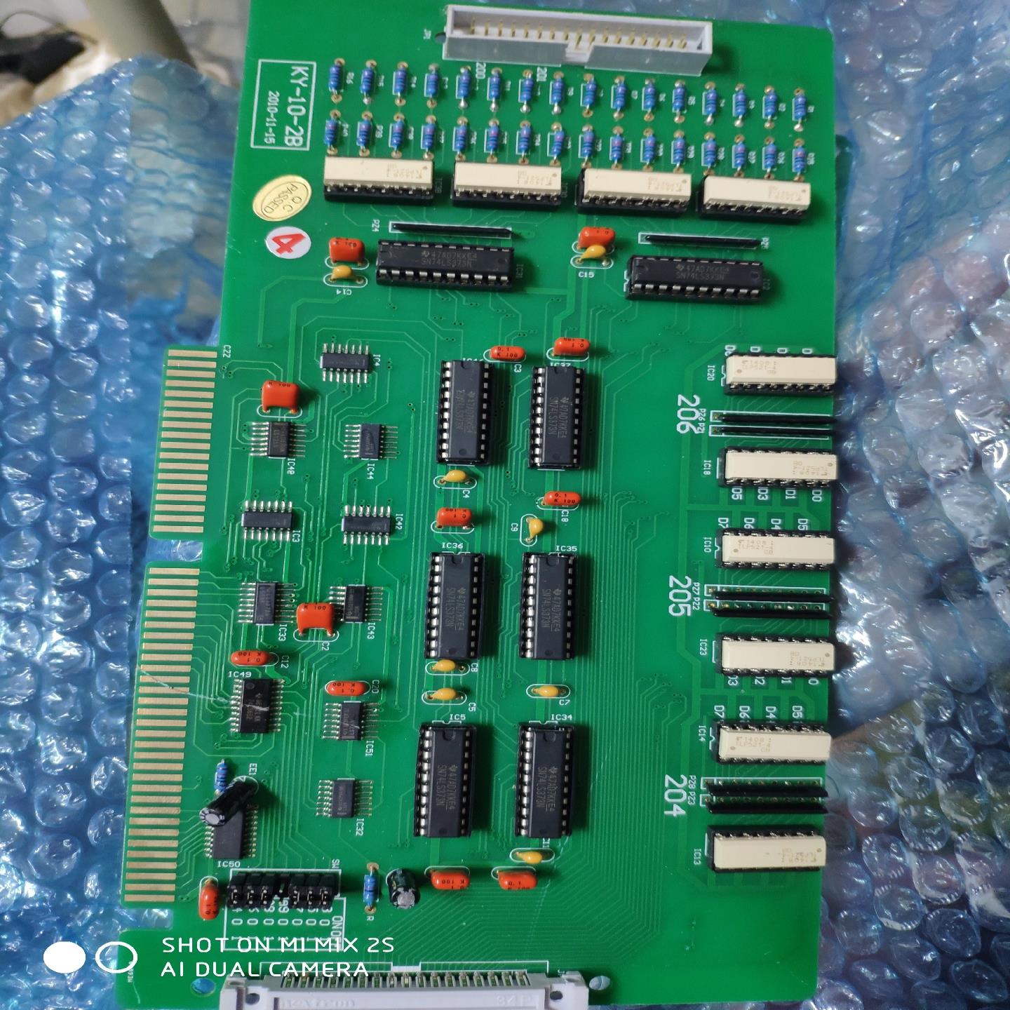 电路板KY-10-2B,集成电路IC。功能正常。