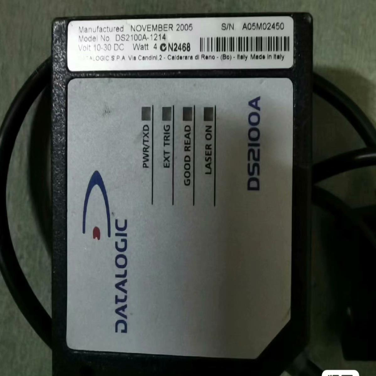 [德峰]意大利得力捷固定式条码读码器 DS2100A-1214议价