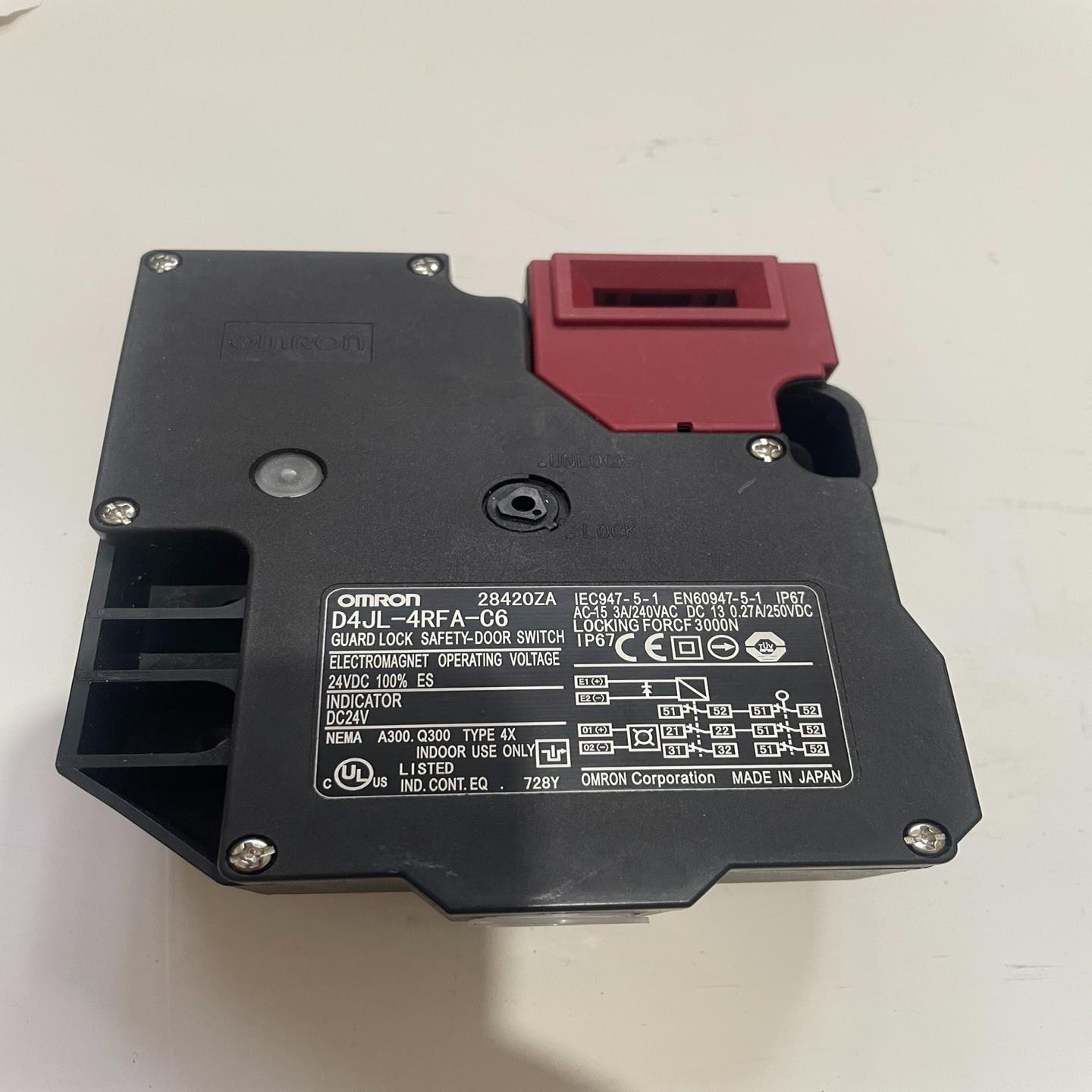 原装安全门开关锁 D4JL-4RFA-C6