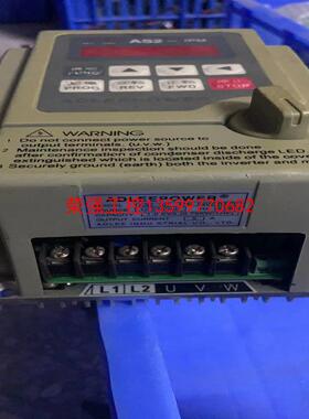 【荣强工控】AS2-107 AS2-104二手爱德利变频器，功能包好，包