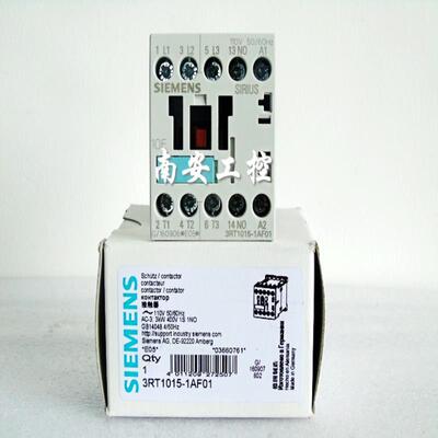 3RT1015/1017/1-1AP01/1AP02/1AB01/1AB02/1AF02/1AF01接触器