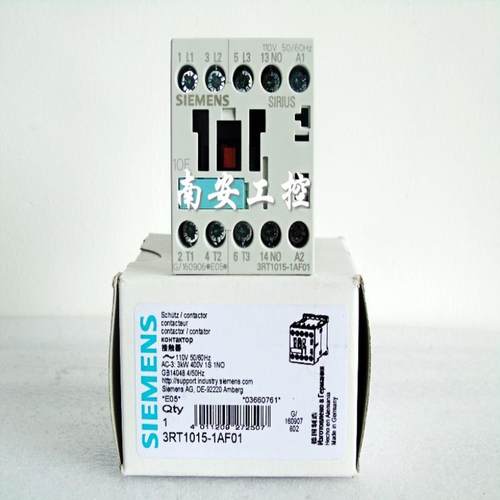 3RT1015/1017/1-1AP01/1AP02/1AB01/1AB02/1AF02/1AF01接触器