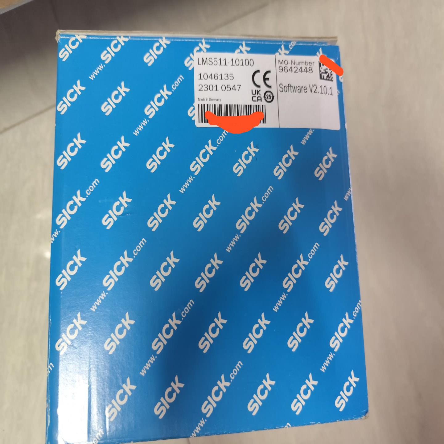 SICK西克激光雷达LMS511-10100