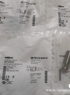 BALLUFF巴鲁夫 BES00EF BES M12ME-P