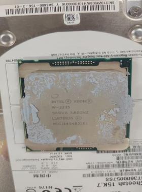 [德峰]拆机原件IntelW-2235 正式版CPU