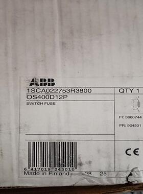 （设备配件）ABB隔离开关OS400D12P 1SCA022753R38