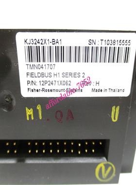 原装供应DELTAV 12P2471X062 KJ3242X1-BA1 NSMP