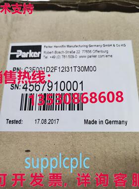 原装供应派克司机 C3F001D2F12I31T30M00