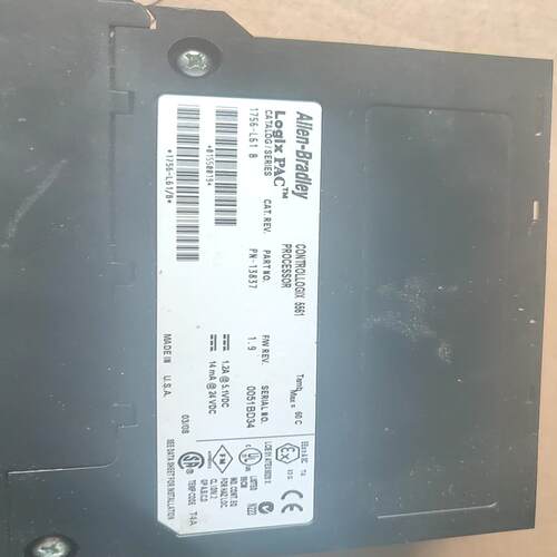 ab1756-L61 B 模块cpu一块1.9 版本。 - 封面