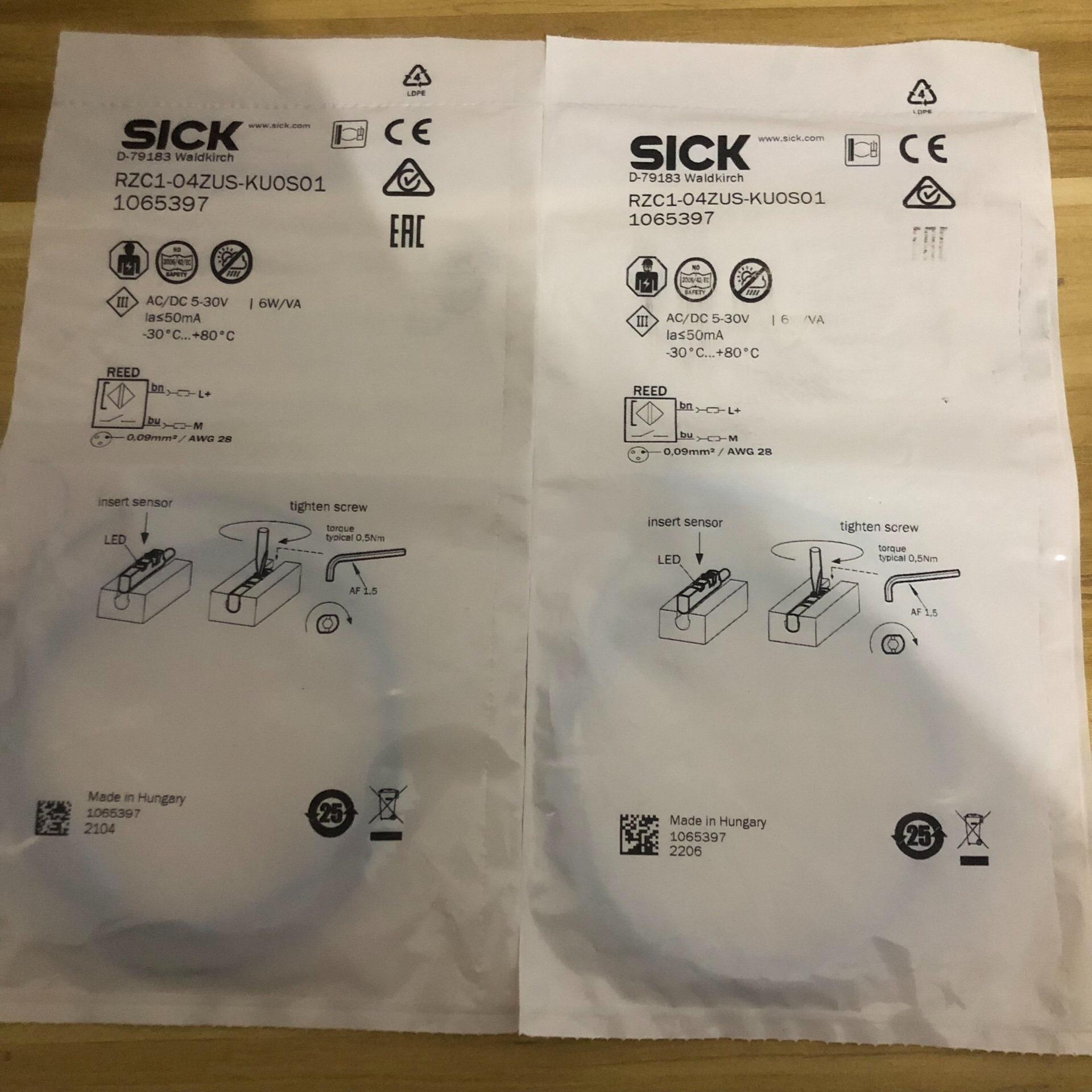 全新原装SICK施克 RZC1-04ZUS-KU0S01货号