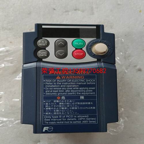 【荣强工控】98成新富士变频器FRN0.4C1S-2J 0.4KW 功能