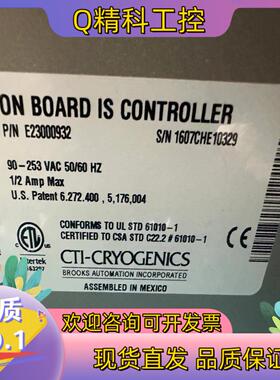 现货CTI-CRYOGENICS P/N E23000392 S