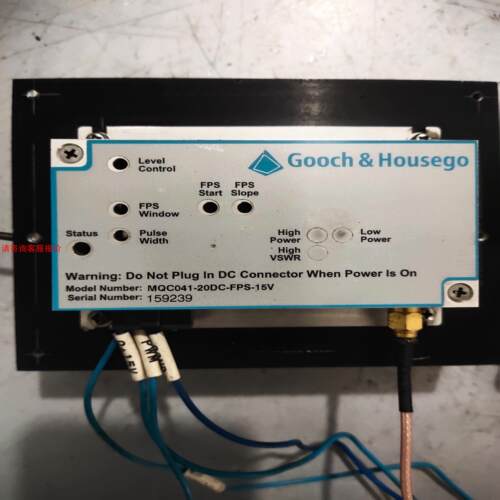 Gooch&Housego古奇Q驱MQC041-24DC-R