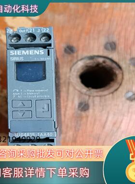 SlEMENS   3UG4815一1AA10   3RN2