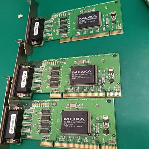 MOXA CP104UL V2 多串口PCI卡 现货 优