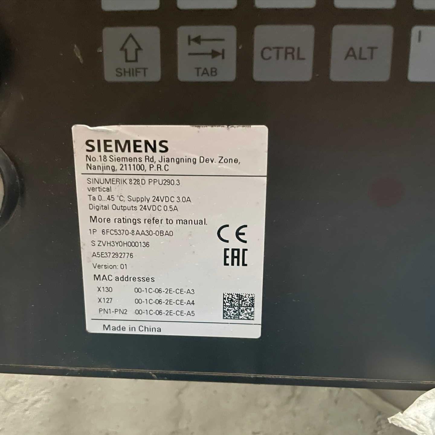 SIEMENS/西门子6FC5370-8AA30-0BA0
