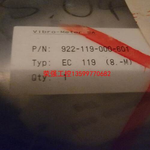 【荣强工控】韦伯瑞华传感器p/n922-119-000-601 ec 1
