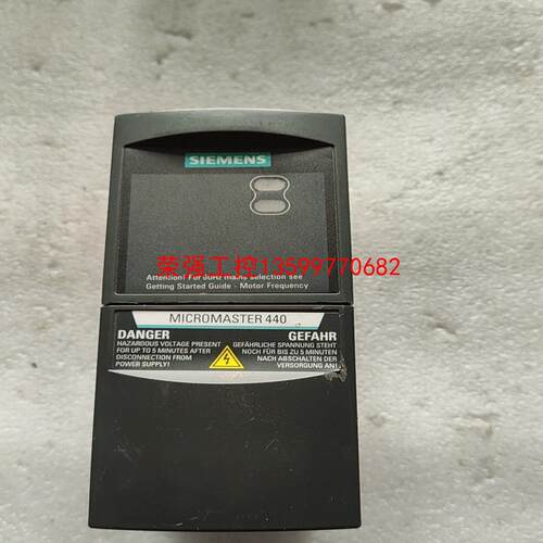 【荣强工控】西门子440变频器6SE6440-2UD21-5AA1 38