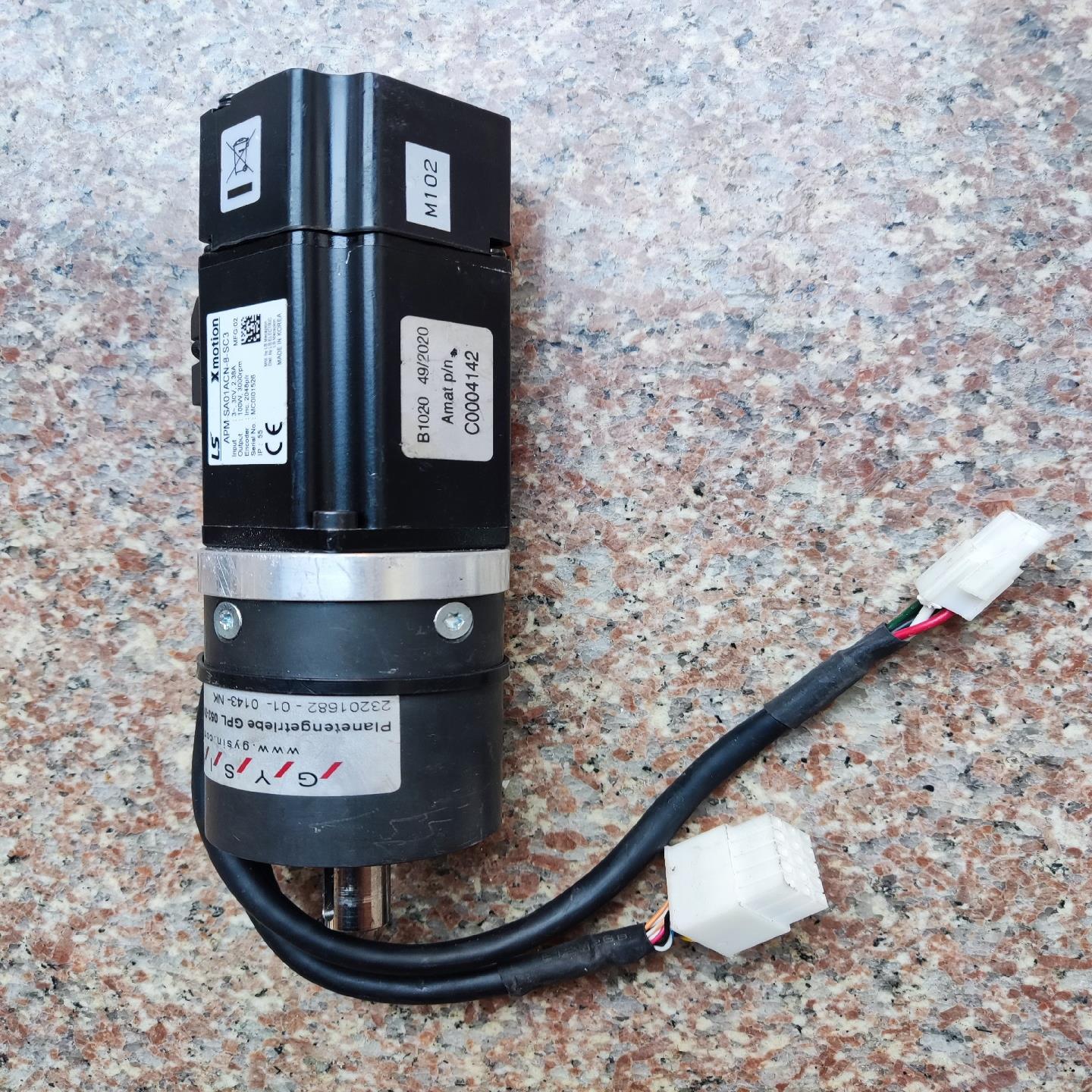 [德峰]-伺服电机SA01ACN8LS-SC3韩国-拆机APM