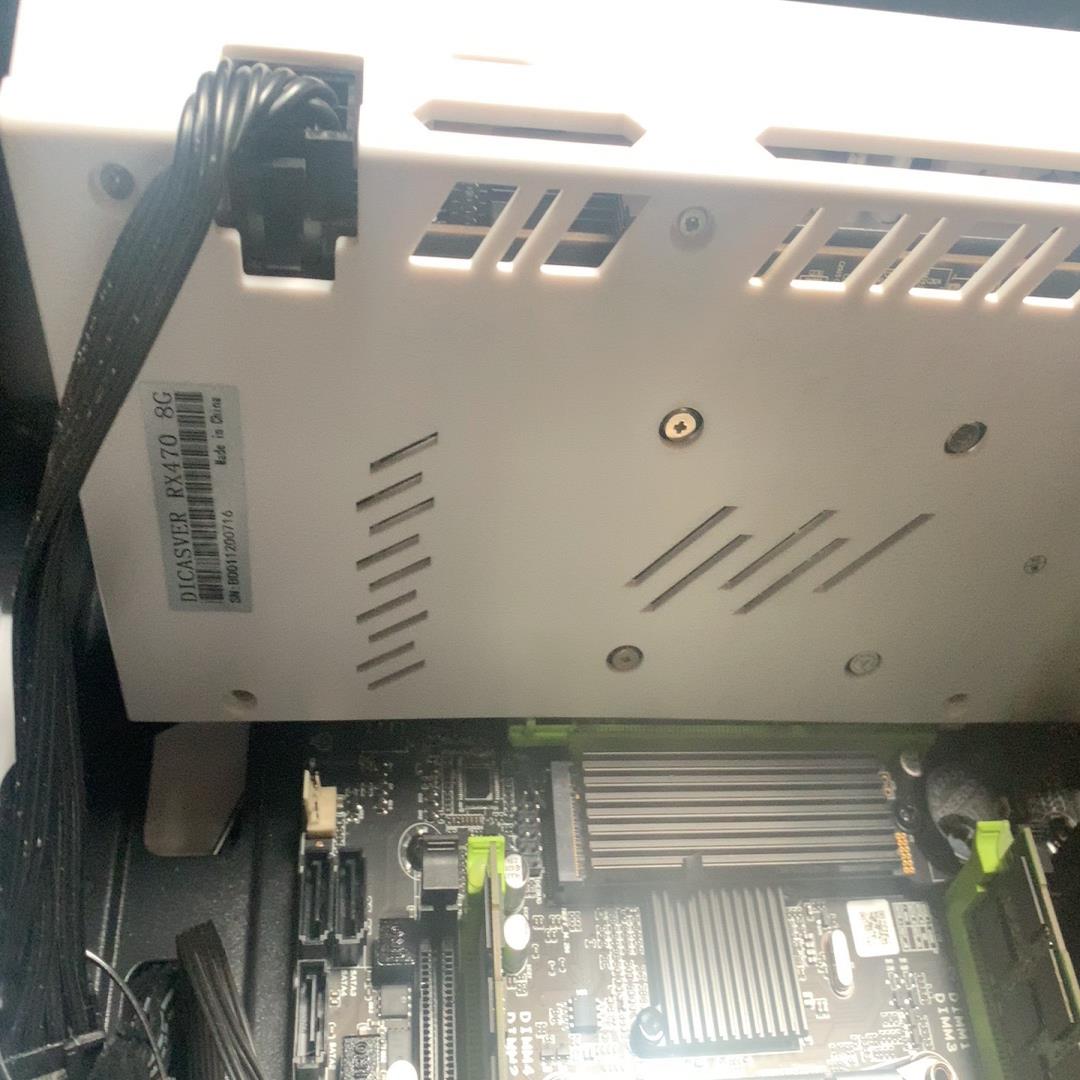 [德峰]白色显卡RX470 8G，